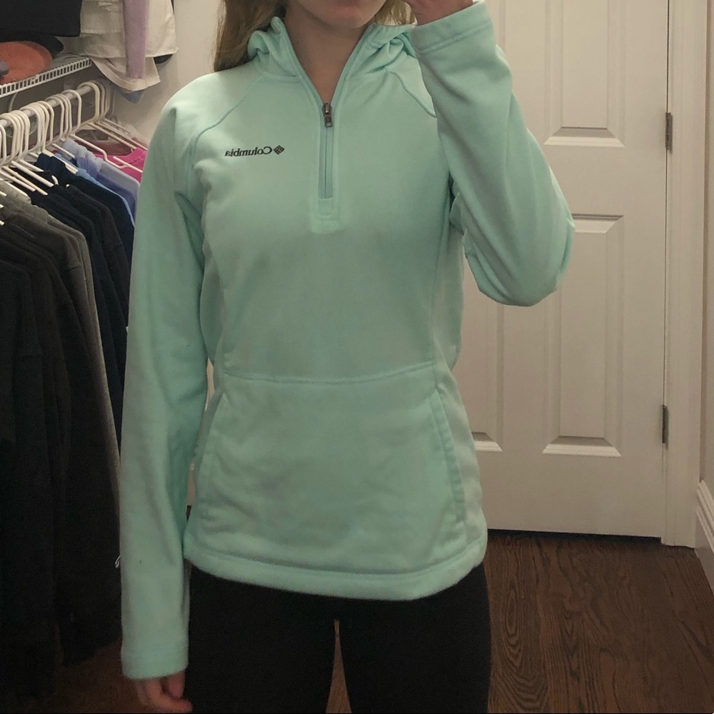 COLUMBIA HOODIE W/ ZIPPER